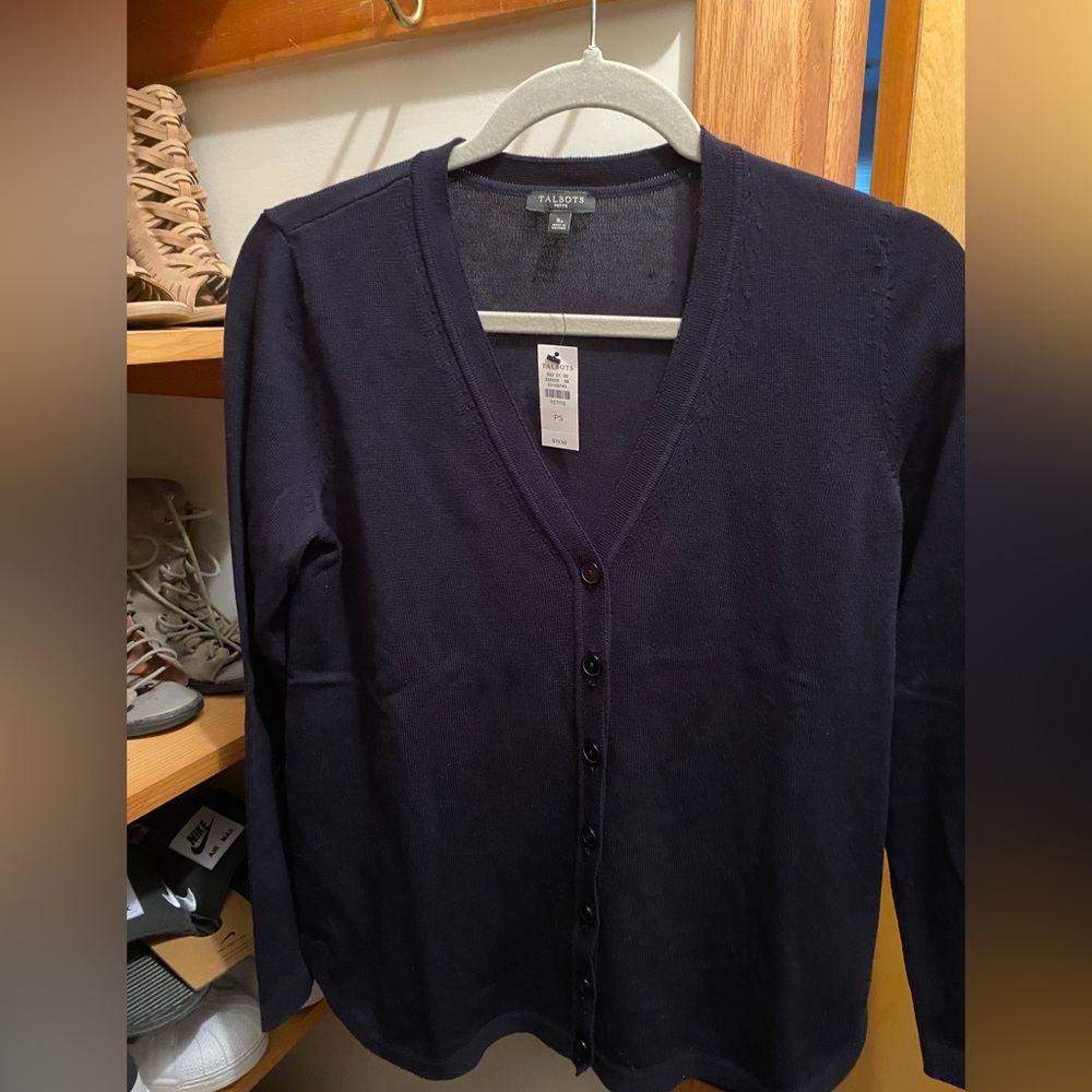 Navy T a l b o t s  boyfriend sweater